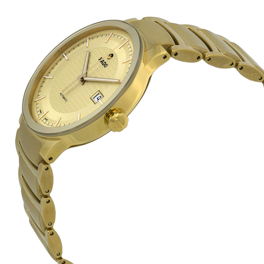 RADO Jubile Gold Dial Diamond Marker Women's Watch R10369737 | Fast & Free  US Shipping | Watch Warehouse