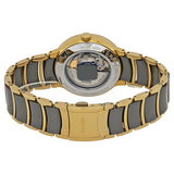 Rado Centrix Automatic Black Dial Gold PVD Black Ceramic Ladies Watch #R30079152 - Watches of America #3