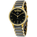 Rado Centrix Day-Date Automatic Black Dial Men's Watch #R30157162 - Watches of America