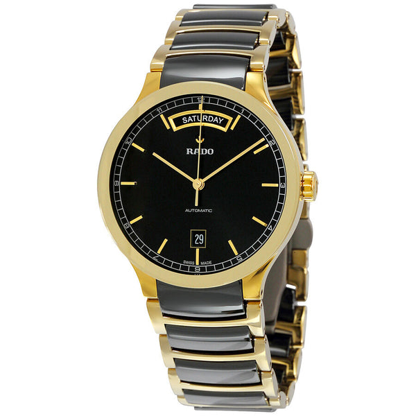Rado Centrix Day Date Automatic Black Dial Men s Watch R30157162 Watches of America