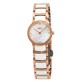 Rado Centrix Diamond White Mother of Pearl Dial Ladies Watch #R30186902 - Watches of America