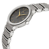 Rado Centrix Grey Dial Stainless Steel and Ceramic Ladies Watch #R30928132 - Watches of America #2