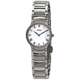 Rado Centrix Quartz White Dial Ladies Watch #R30185013 - Watches of America