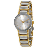Rado Centrix Automatic Silver Dial Two-tone Ladies Watch #R30530103 - Watches of America