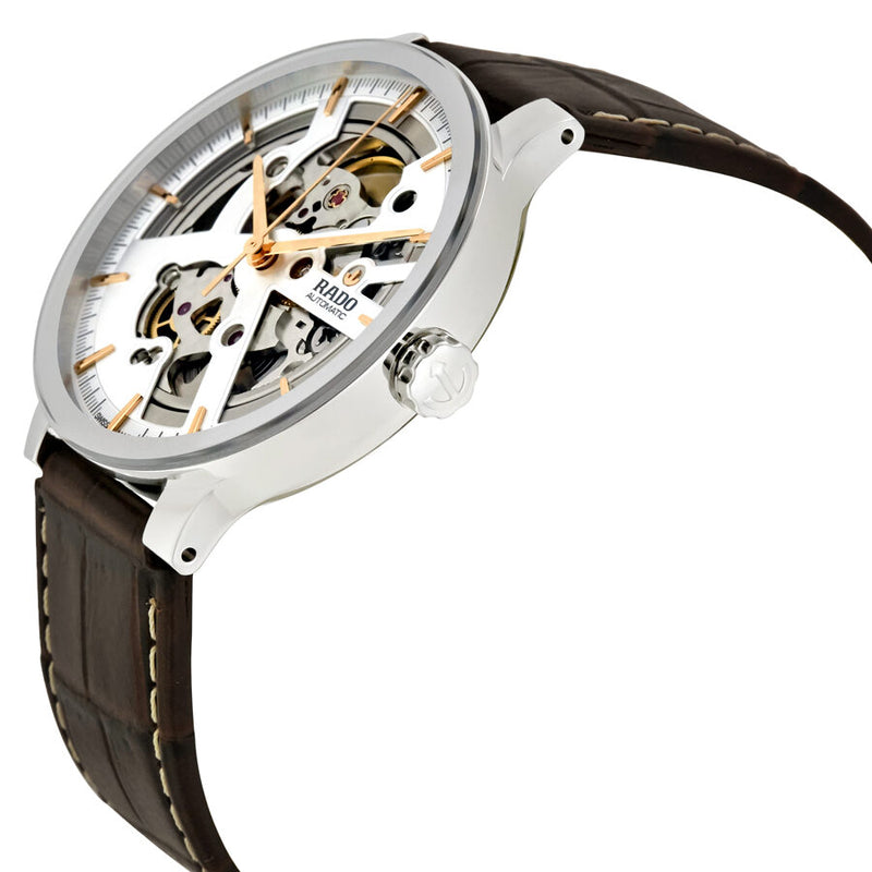 Rado Centrix Automatic Silver Skeleton Dial Men's Watch #R30179105 - Watches of America #2