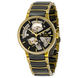 Rado Centrix Skeleton Dial Ceramic Men's Watch #R30180162 - Watches of America