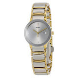 Rado Centrix Silver Dial Two-tone Ladies Watch #R30932713 - Watches of America