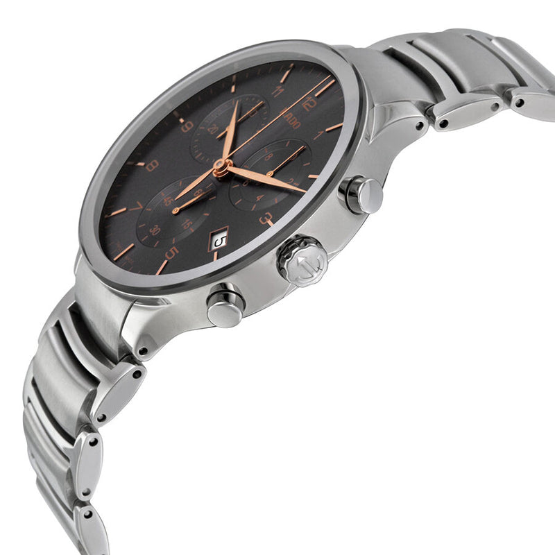 Rado Centrix XL Chronograph Grey Dial Men's Watch #R30122103 - Watches of America #2