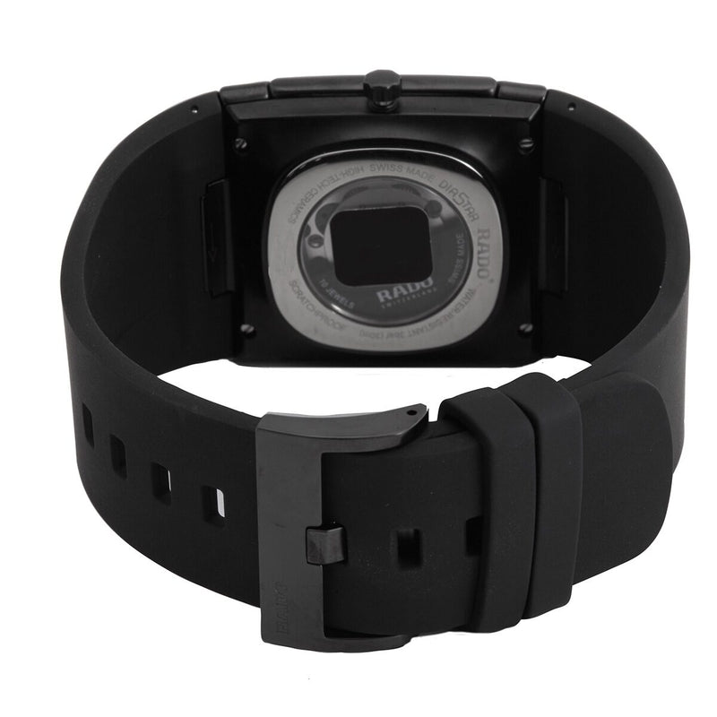 Rado Ceramic Quartz Digital Black Dial Watch #R21926159 - Watches of America #3