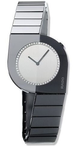 Rado Cerix Ceramic Diamond Ladies Watch #R25472712 - Watches of America