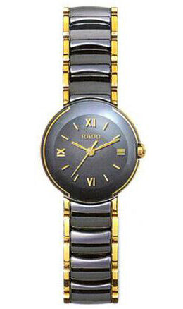 Rado Coupole Black Dial Ladies Watch #R22619182 - Watches of America