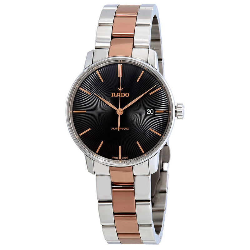 Rado Coupole Classic Automatic Black Dial Men's Watch #R22860162 - Watches of America