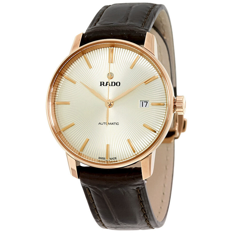 Rado Coupole Classic  Automatic Champagne DialUnisex Watch #R22861115 - Watches of America
