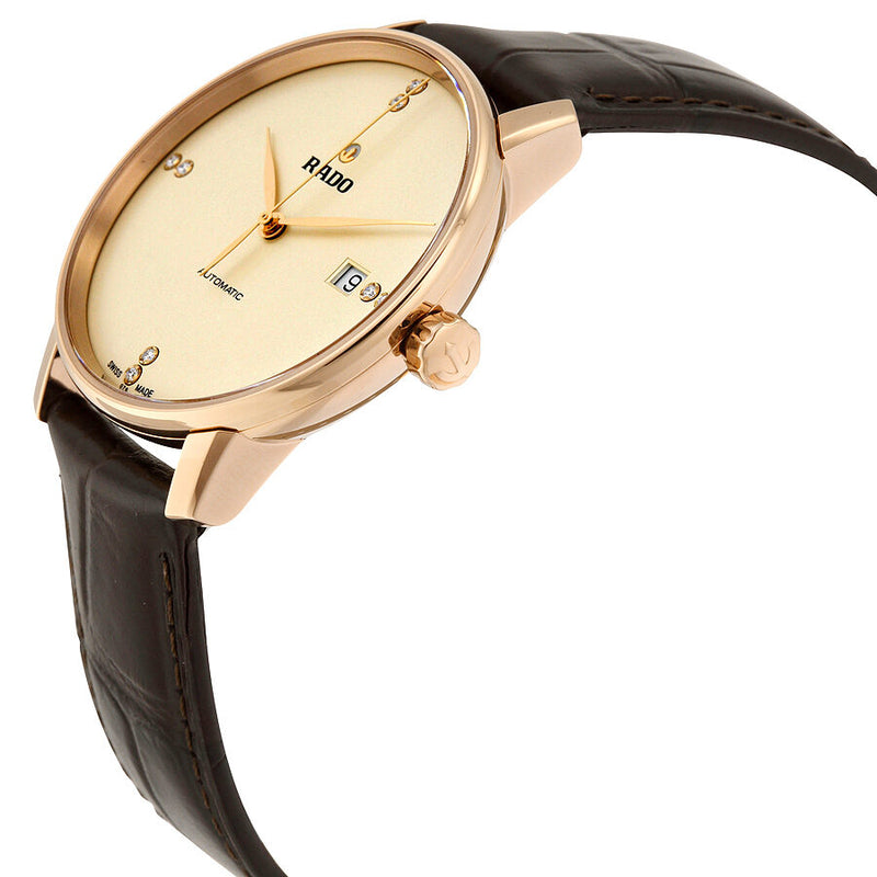 Rado Coupole Classic Automatic Champange Dial Unisex Watch #R22861765 - Watches of America #2