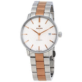Rado Coupole Classic Automatic White Dial Two-tone Men's Watch #R22860022 - Watches of America