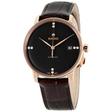 Rado Coupole Classic Black Dial Automatic Unisex Watch #R22861755 - Watches of America