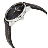 Rado Coupole Classic Black Diamond Dial Automatic Ladies Watch #R22862715 - Watches of America #2