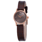 Rado Coupole Classic Brown Mother of Pearl Dial Ladies Leather Watch #R22891935 - Watches of America