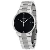 Rado Coupole Classic Diamonds Black Dial Unisex Watch #R22864702 - Watches of America
