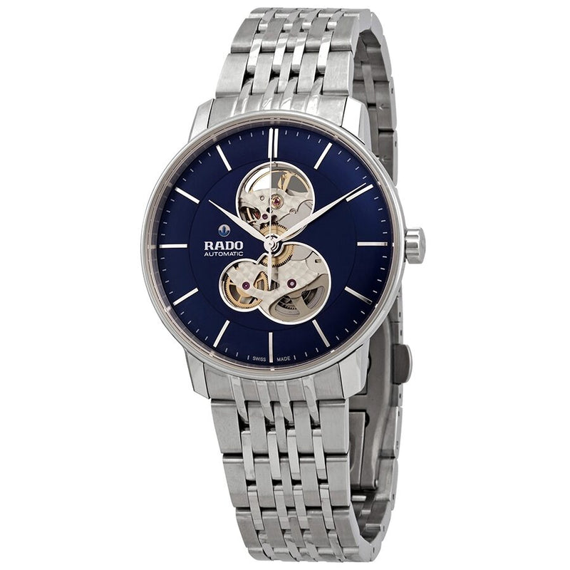 Rado Coupole Classic Open Heart Automatic Blue Dial Men's Watch #R22894203 - Watches of America