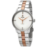 Rado Coupole Classic White Diamond Dial Ladies Watch #R22862722 - Watches of America