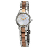 Rado Coupole Classic White Mother of Pearl Dial Ladies Diamond Watch #R22892942 - Watches of America