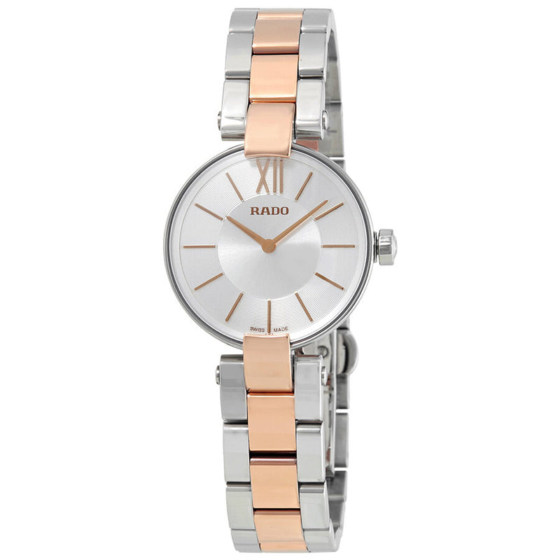 Rado Coupole Silver Dial Ladies Watch #R22854023 - Watches of America