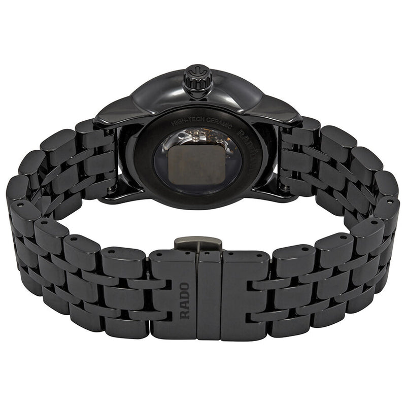 Rado DiaMaster Automatic Diamond Black Dial Ladies Watch #R14043717 - Watches of America #3