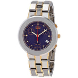 Rado DiaMaster Chronograph Quartz Blue Dial Ladies Watch #R14471201 - Watches of America
