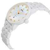 Rado DiaMaster Mother Of Pearl Dial Automatic Ladies Ceramic Watch #R14044917 - Watches of America #2