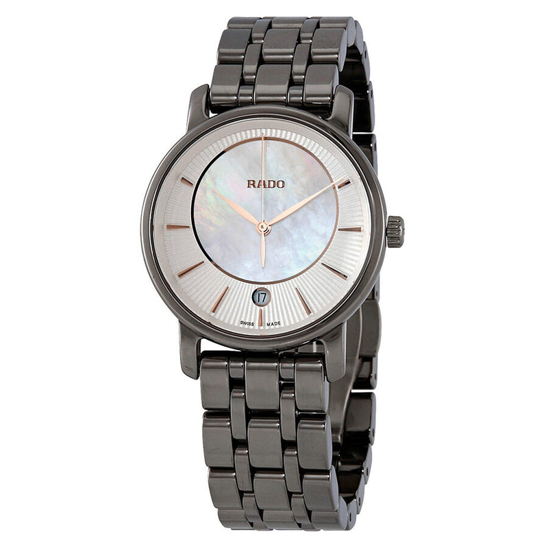 Rado DiaMaster Mother of Pearl Dial Ladies Watch #R14064922 - Watches of America