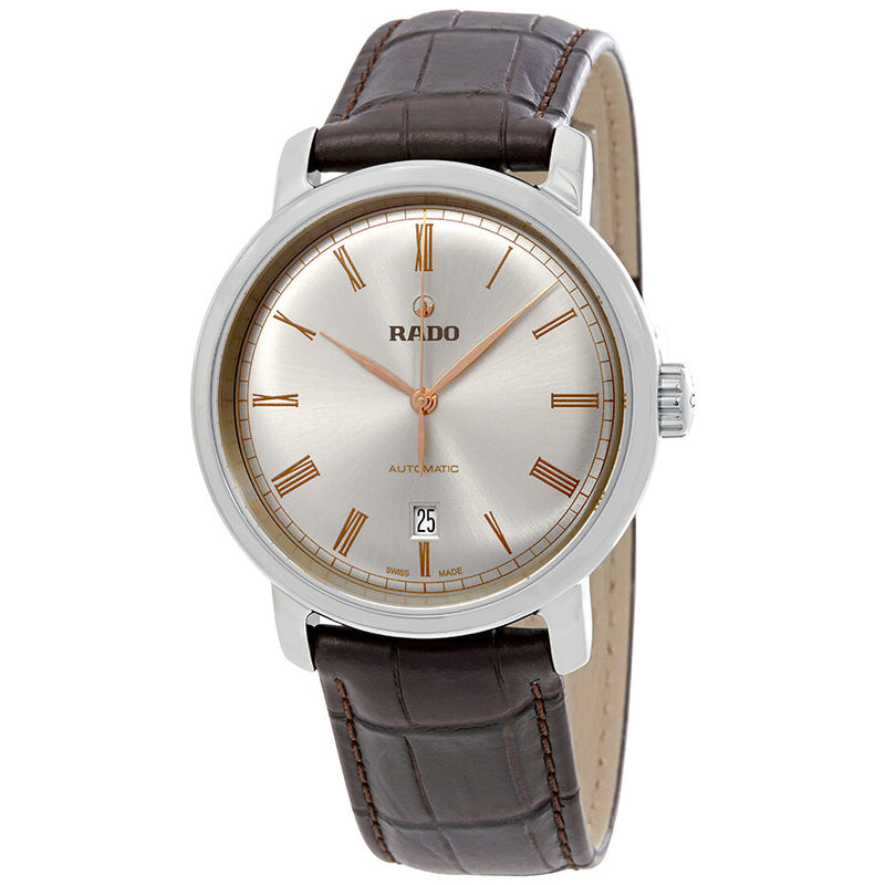 Rado DiaMaster Automatic Silver Dial Men's Watch #R14806106 - Watches of America