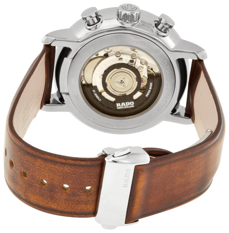Rado DiaMaster XXL Silver Dial Men's Chronograph Watch #R14076106 - Watches of America #3