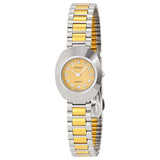 Rado Diastar Gold-Tone Dial Ladies Watch #R125558633 - Watches of America