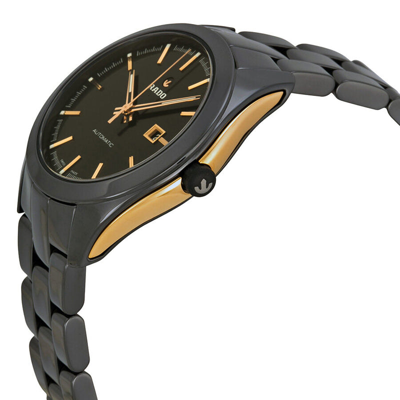 Rado Hyperchrome Automatic Black Dial Black Ceramic Ladies Watch #R32255152 - Watches of America #2