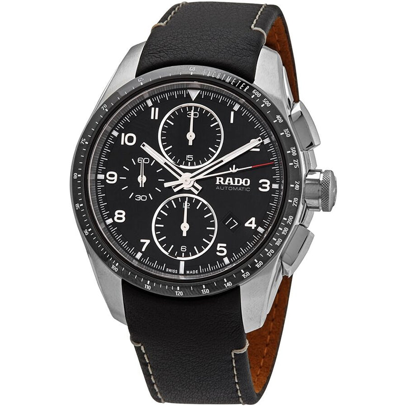 Rado HyperChrome Chronograph Automatic Black Dial Men's Watch #R32042155 - Watches of America