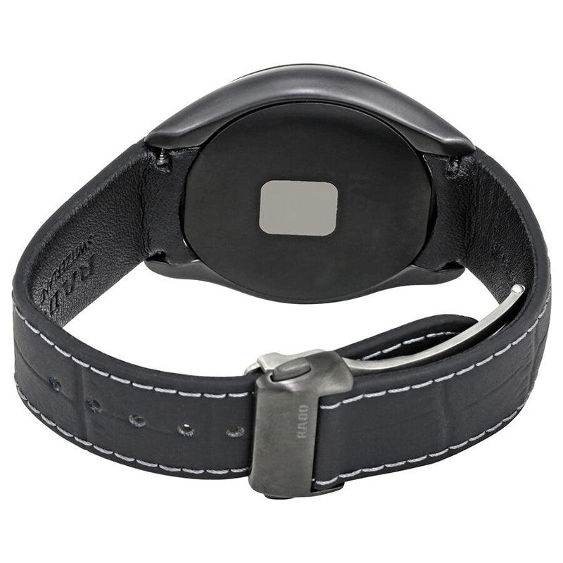 Rado Hyperchrome Dual Timer Black Dial Leather Men's Watch #R32104165 - Watches of America #3