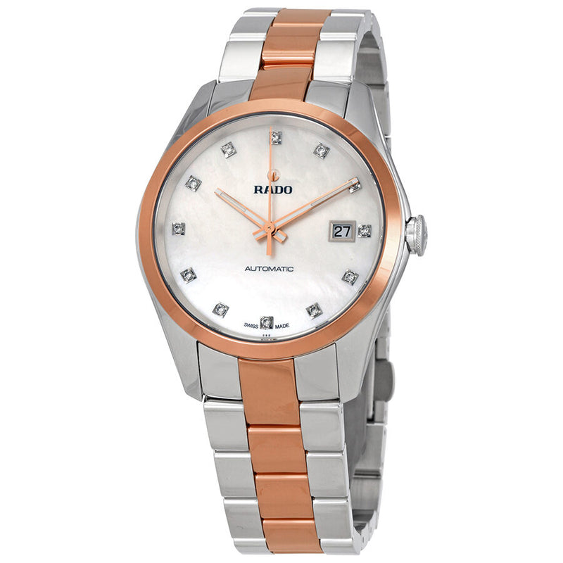 Rado HyperChrome Automatic Diamond Mother of Pearl Dial Men's Watch #R32980902 - Watches of America