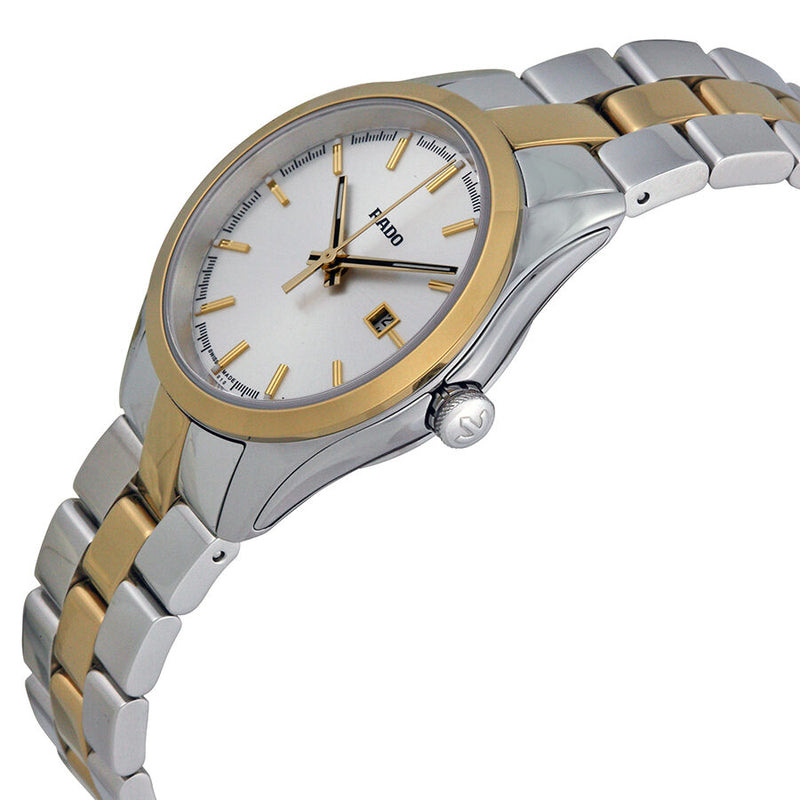Rado Hyperchrome Silver Dial Ceramos and Steel Ladies Watch #R32975102 - Watches of America #2