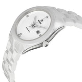 Rado Hyperchrome Automatic White Dial White Ceramic Diamond Ladies Watch #R32258702 - Watches of America #2