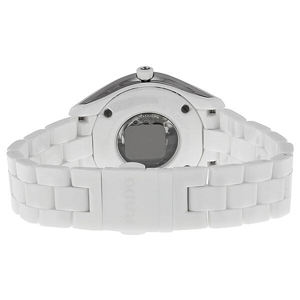Rado Hyperchrome Automatic White Dial White Ceramic Diamond Ladies Watch #R32258702 - Watches of America #3