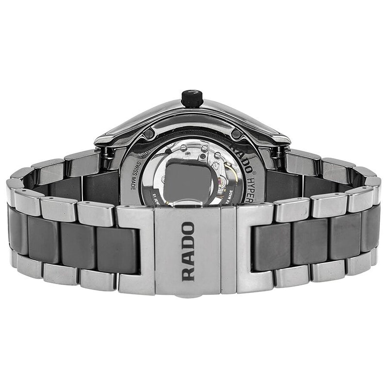 Rado HyperChrome XL Grey Dial Grey Ceramic Bracelet and Case Men's Watch #R32165102 - Watches of America #3