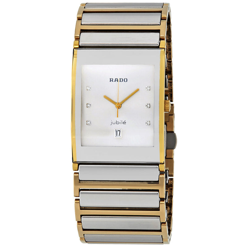 Rado Integral Diamond Silver Dial Men's Watch #R20860702 - Watches of America