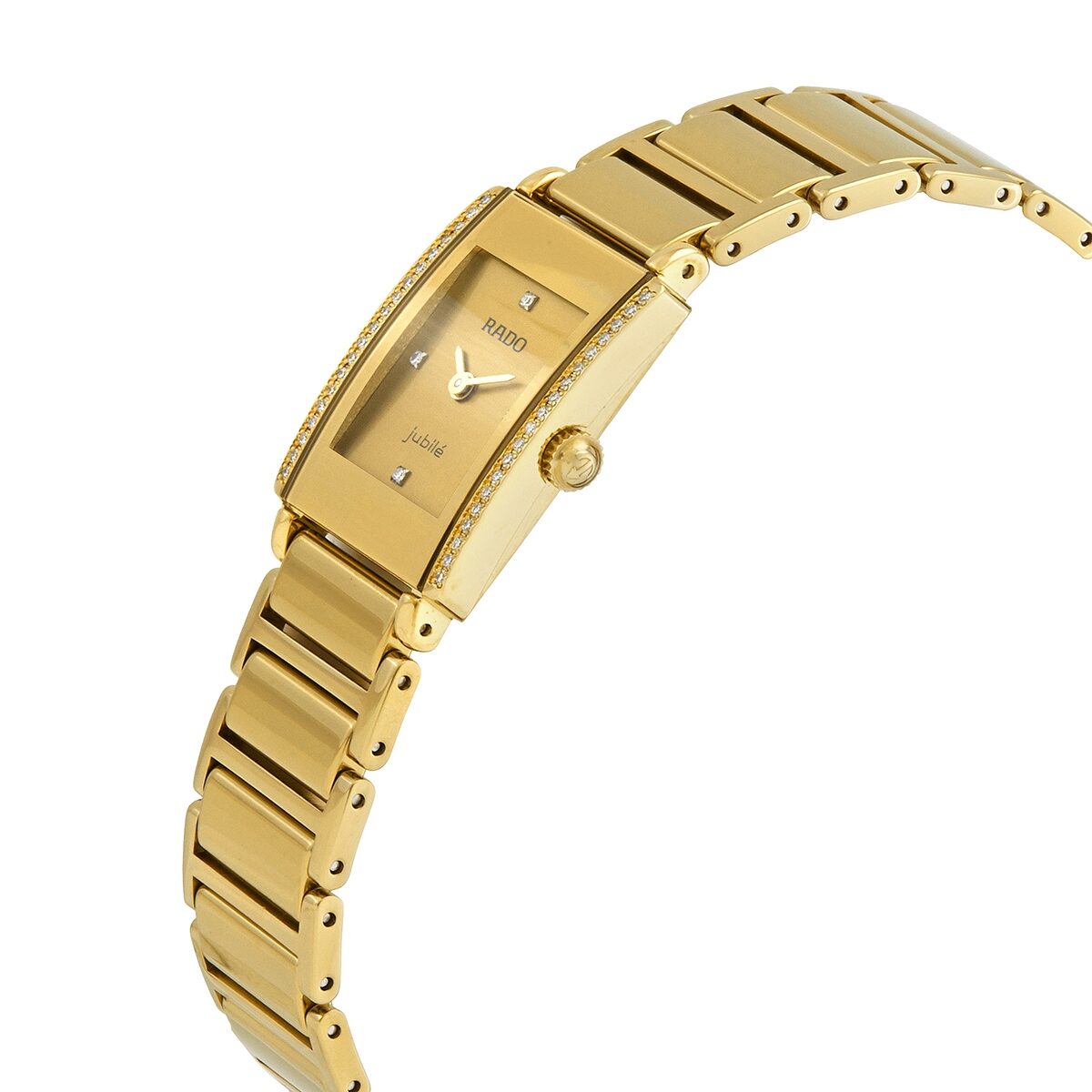 Diamonds Reloj Rado Jubile Dorado Rado Integral Jubile Quartz