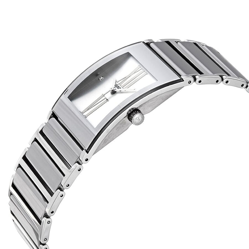 Rado Integral Jubile Quartz Diamond Silver Dial Ladies Watch #R20745722 - Watches of America #2