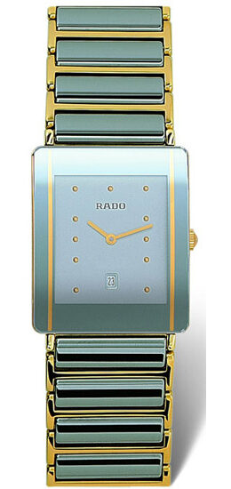 Rado Integral Platinum-tone Ceramic Men's Watch #R20282142 - Watches of America