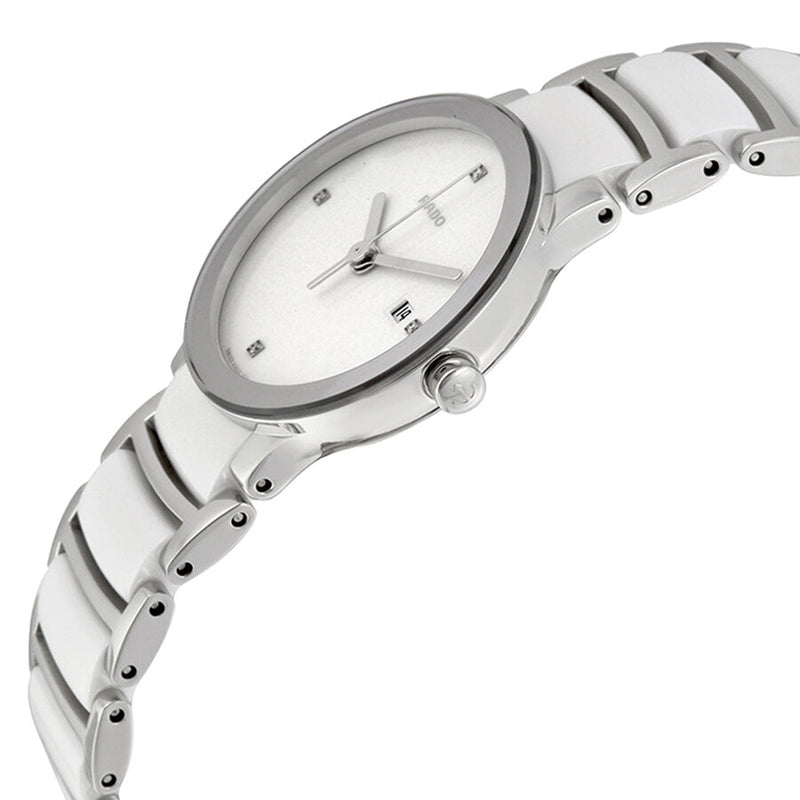 Rado Jubile Centrix Silver Dial Stainless Steel Ladies Watch #R30928722 - Watches of America #2