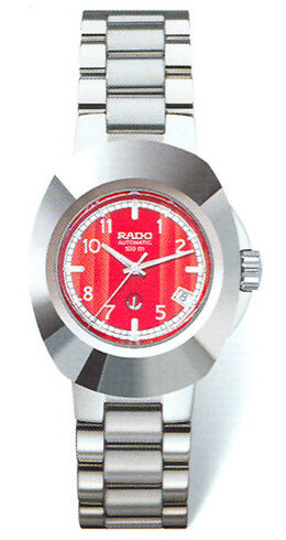 Rado Original Classic Steel Red Automatic Men's Watch #R12636303 - Watches of America