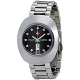 Rado Original Diastar Black Dial Diamond Men's Watch #R12408614 - Watches of America