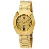Rado Original Automatic Yellow Gold Dial Men's Watch #R12413663 - Watches of America